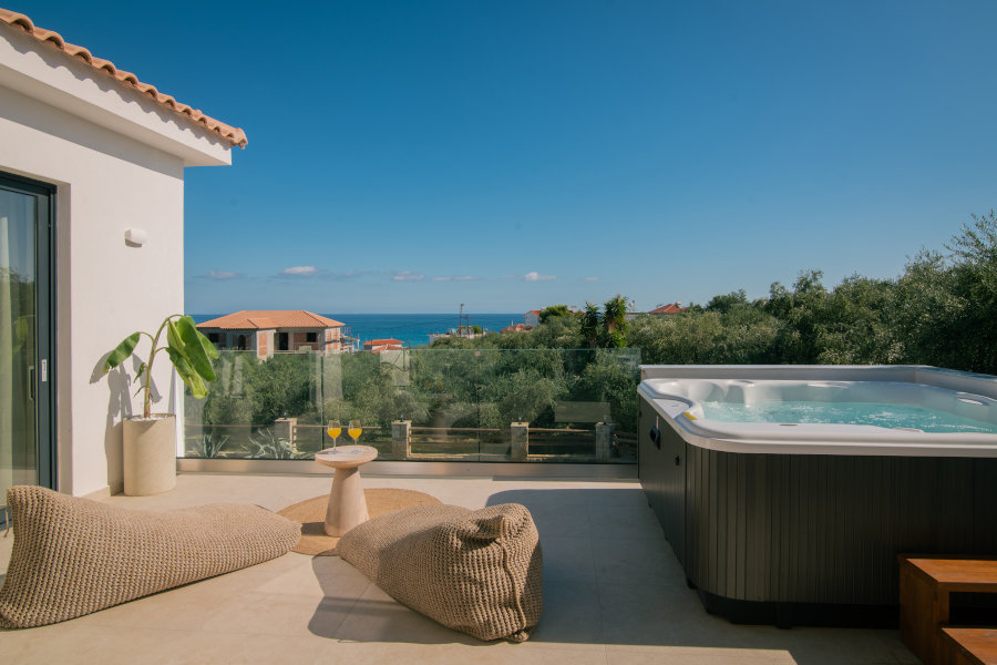 Queen of Zakynthos view from balcony